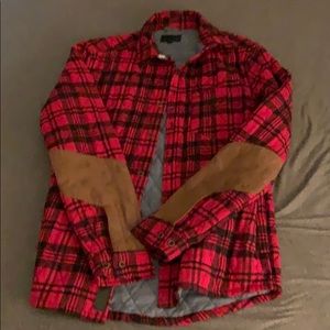 MANMADE Apparel Flannel Shirt Jacket